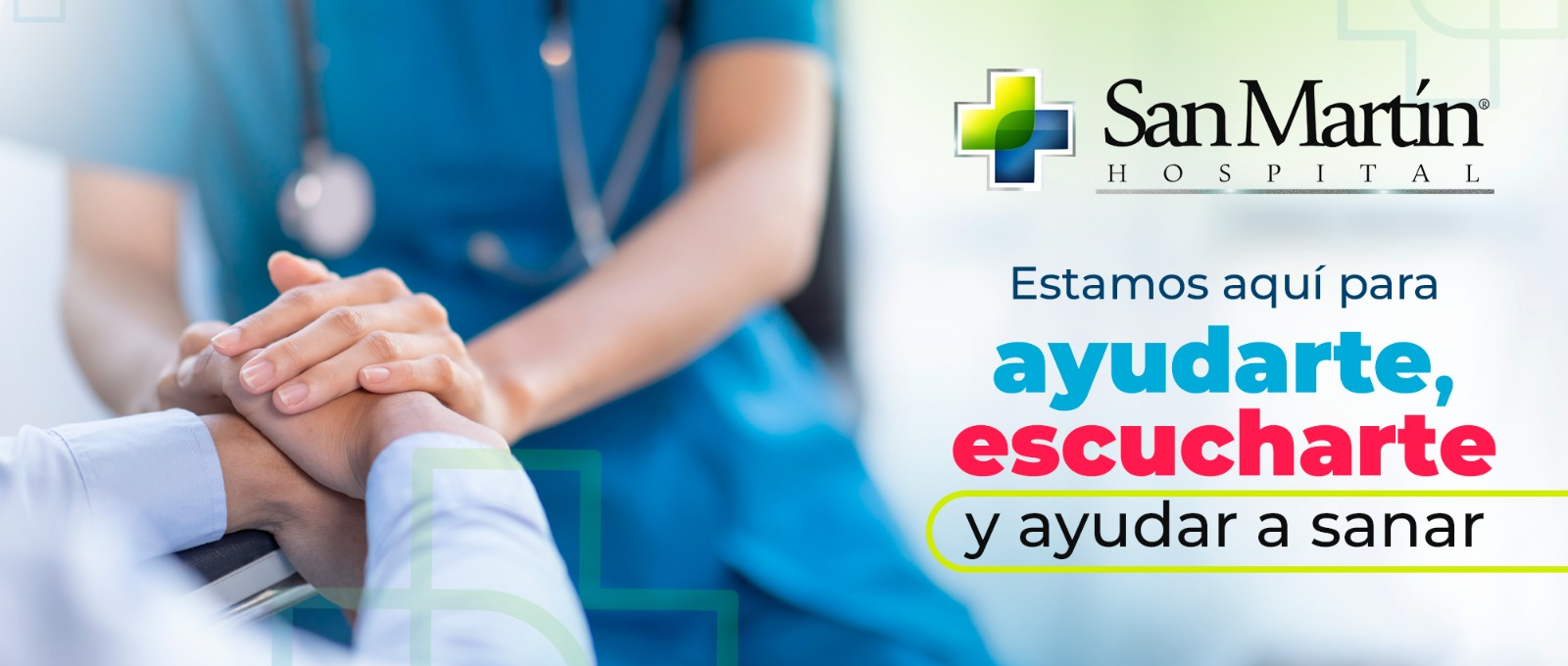 Estamos aquí para ayudarte, escucharte y ayudar a sanar